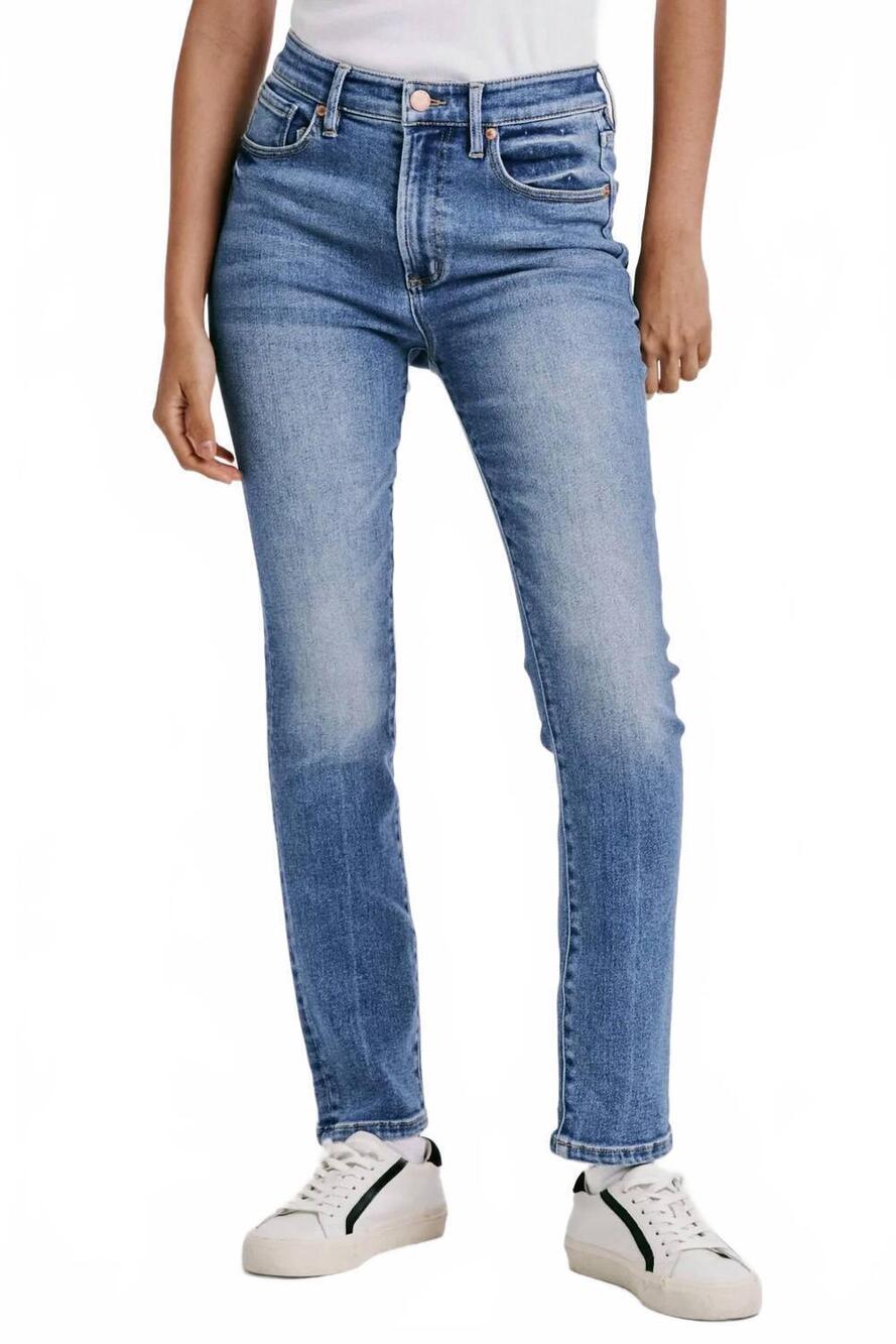 NEW DEAR JOHN DENIM stella straight leg jeans in vintage oasis